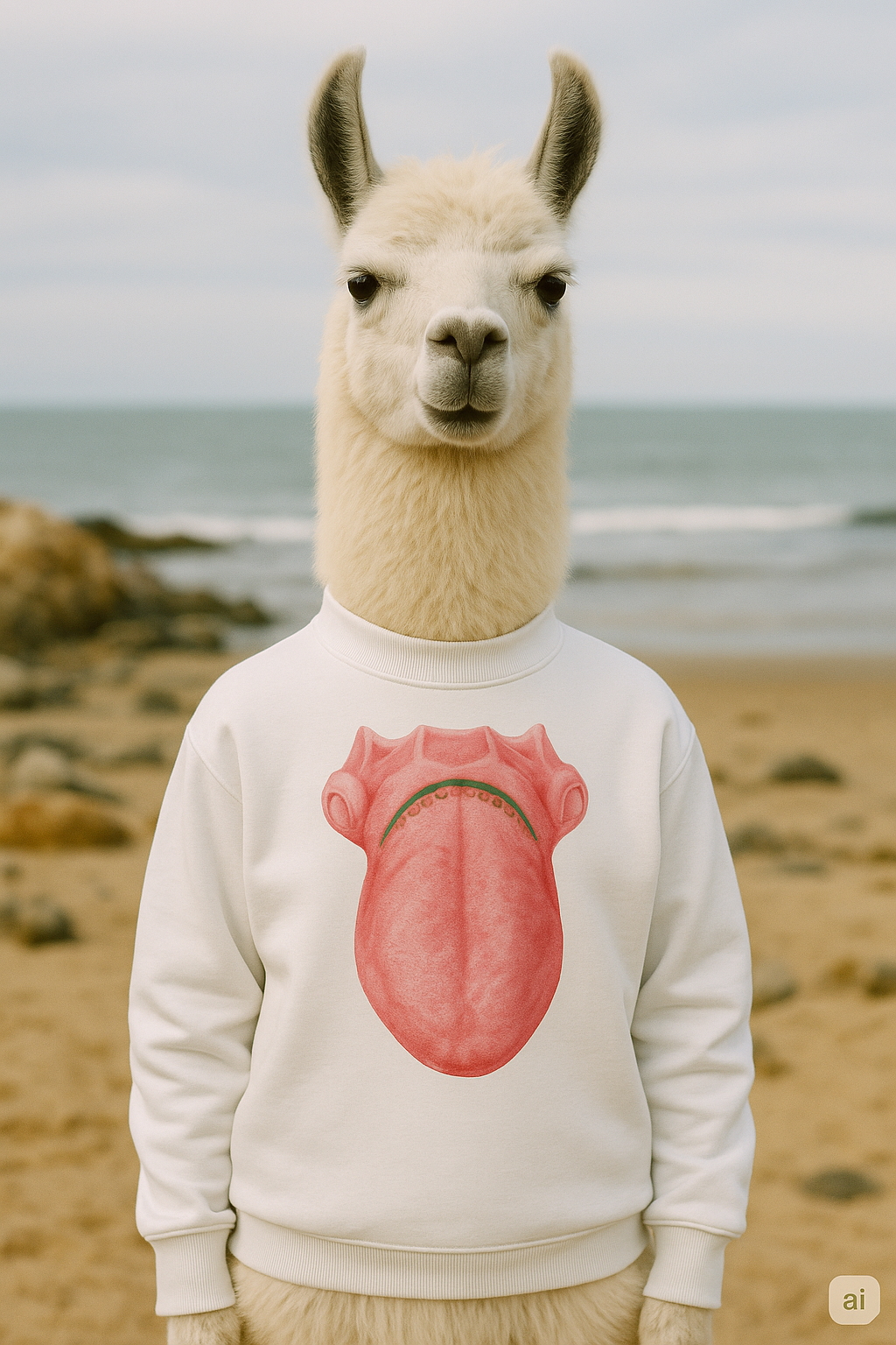Tung Dizzy Llama Jumper